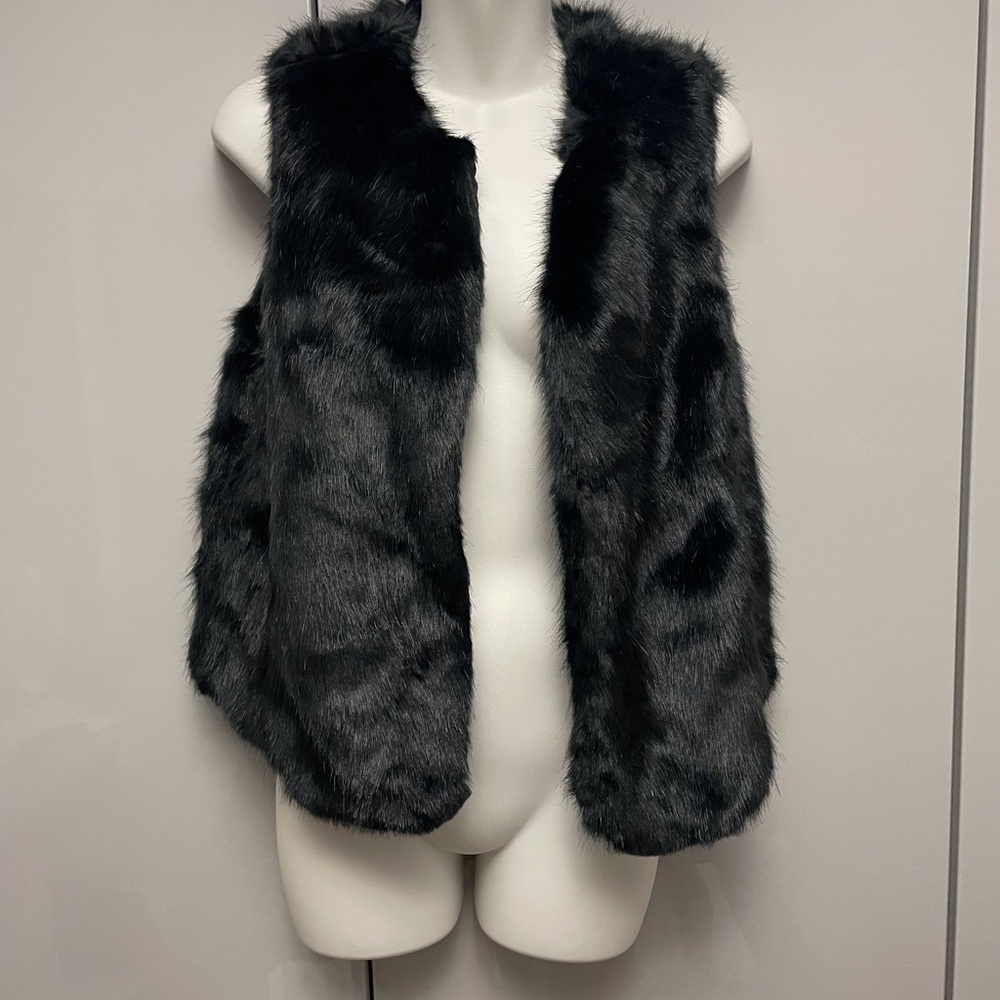 Joe Fresh fur vest